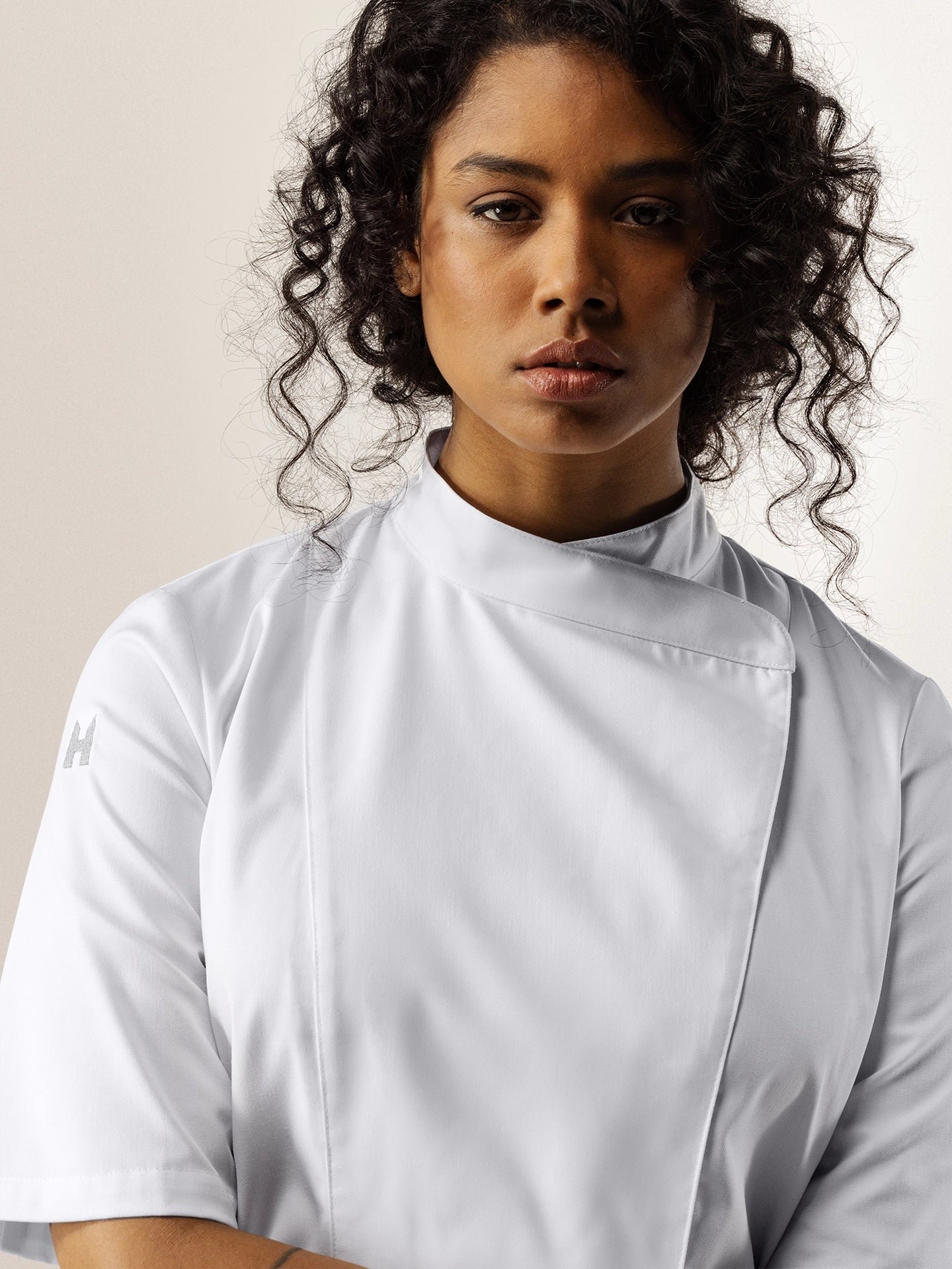 Chef Jacket Brunelle White - Image 2