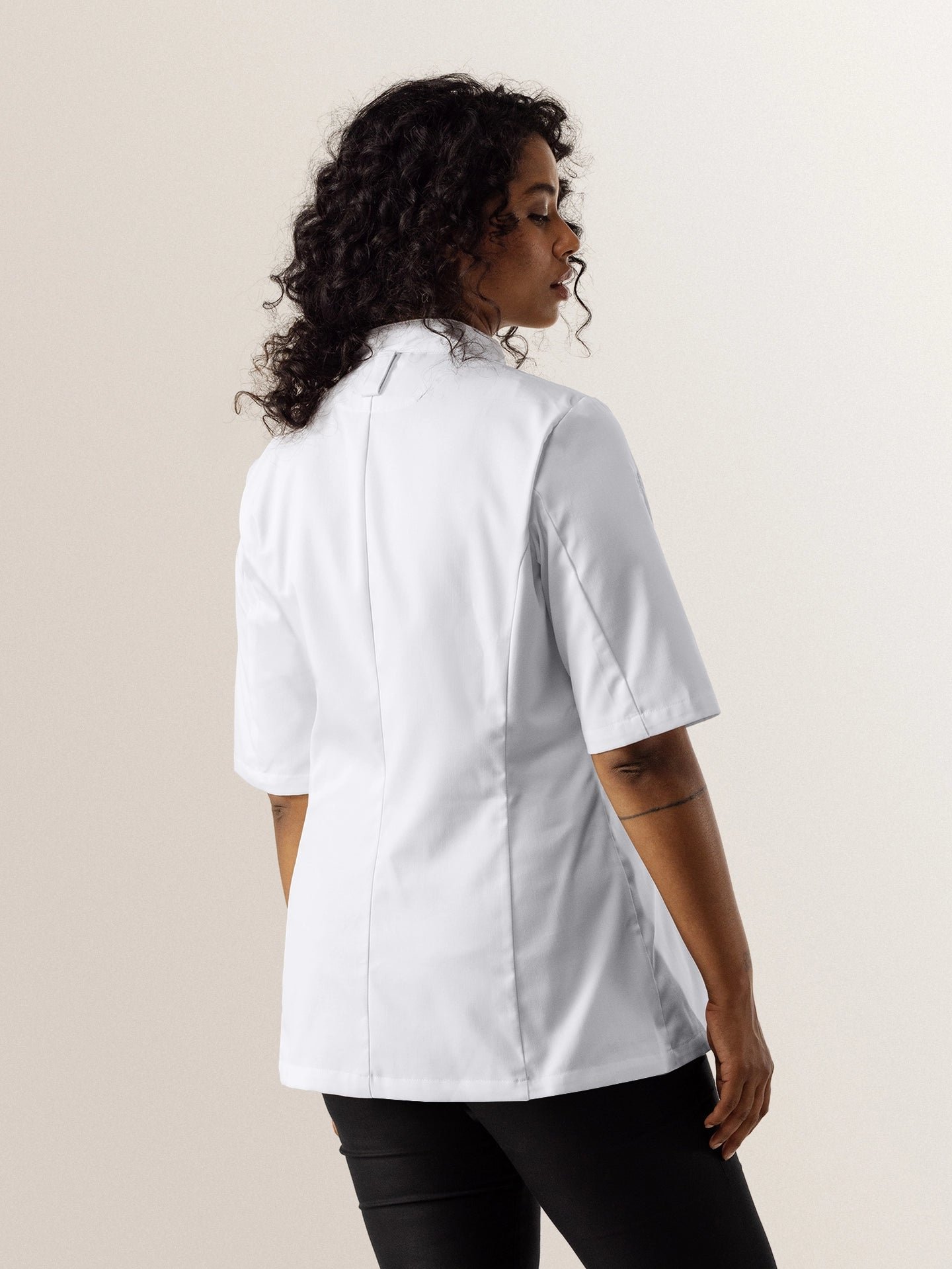 Chef Jacket Brunelle White - Image 3